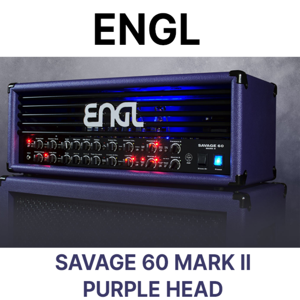 ENGL Custom Shop SAVAGE 60 Mark ll Purple HEAD (정식수입품)